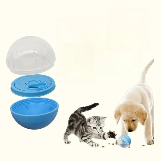 Pet Treat Ball Pet Interactive Dog Cat Toys Iq Training Educational Toy Interactive Puzzle Feeder Ideal for Dog Cat