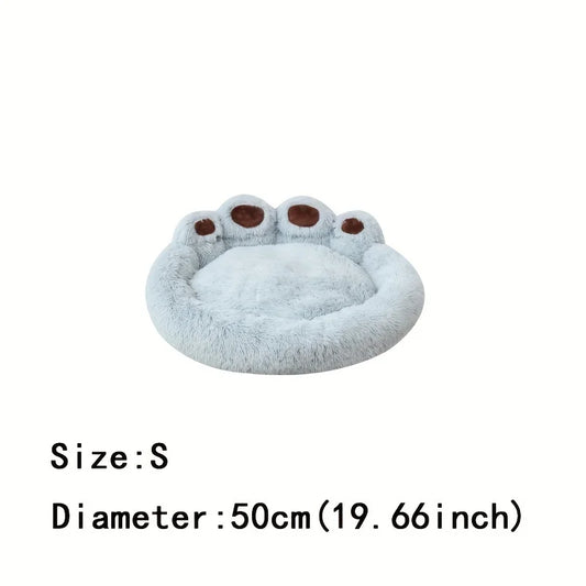 Cozy Large Pet Bed - Soft, Plush, Warm, and Long Kennel for Small, Medium, and Large Dogs,Winter Sleeping Sofa for Animals