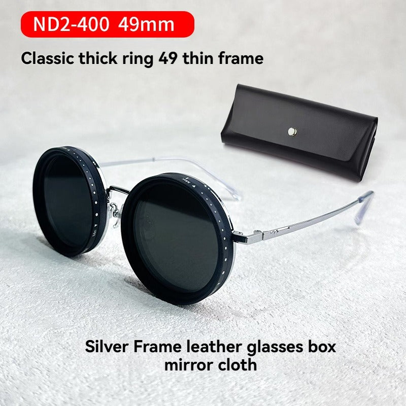 Adjustable Dimmable Glasses – Smart Tint Control Sunglasses with UV Protection