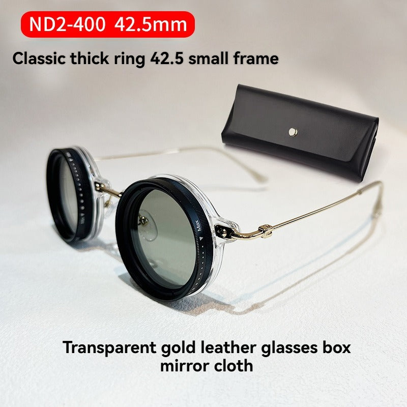 Adjustable Dimmable Glasses – Smart Tint Control Sunglasses with UV Protection