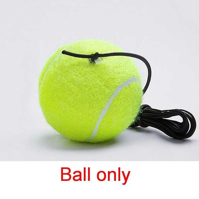 Solo Tennis Trainer Rebound Ball Exercise Tennis Training Machine Sparring Device Tool Accessories Tennis Practice Trainer