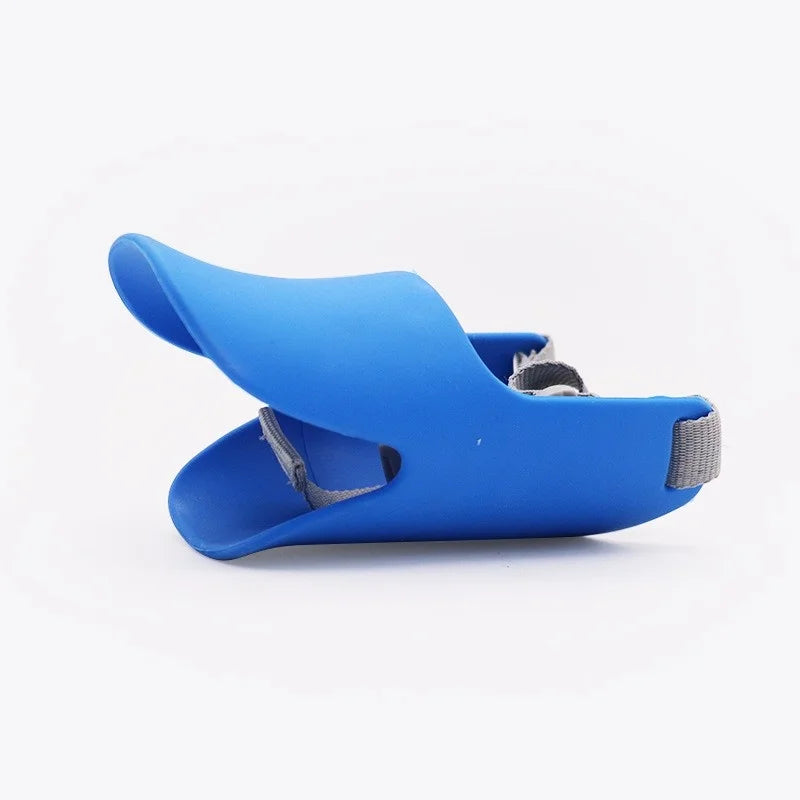 Adjustable Dog Silicone Duck Muzzle Anti Bite Stop Barking Pet Accessory Safe Small to Large Dog Mouthpiece Cover