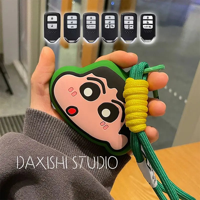 Car Key Storage Cartoon Keychain Cute Car Decoration
