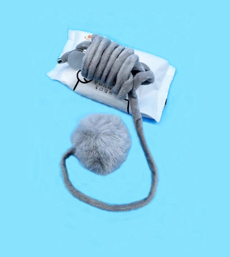Pet Toy Interactive Cat Toys Funny Cat Stick Spring Rope Ball Plush Toy Interactive Play Training Toys Cats Supplies