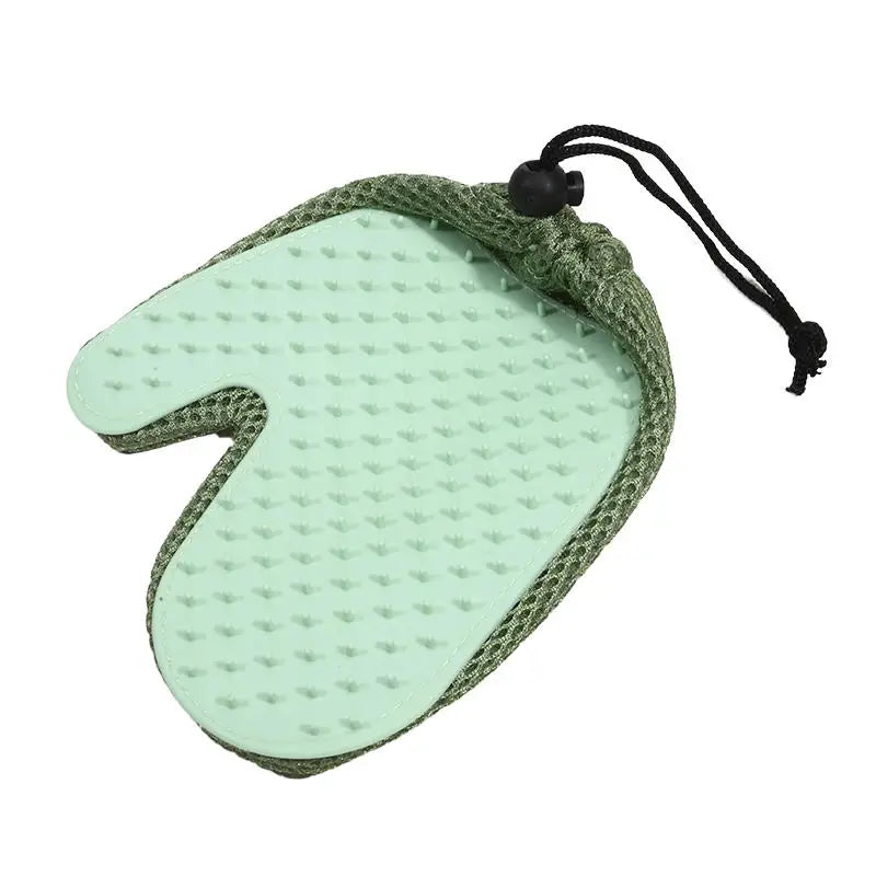 Pet Grooming Glove – Double‑Sided Hair Remover & Massage Brush