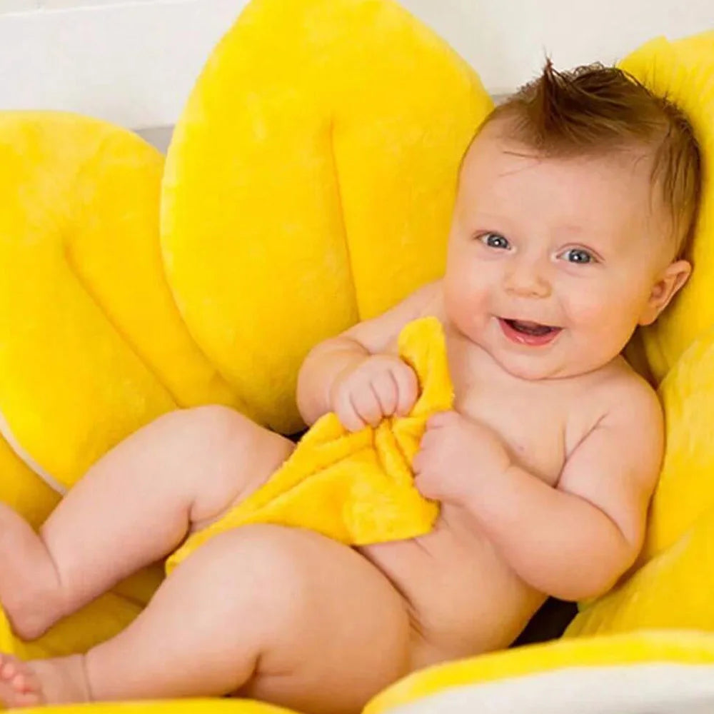 1PCS Baby Bath Pad for Infant Newborn | Soft Flower Petals for Sink Bathtub Essentials Shower | Bathtub Mat for Bathtub Tub Sink