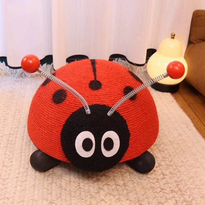 Turtle Shaped Cat Scratcher Natural Sisal Scratching Furniture Protector for Dog Cat Interactive Sisal Toy for Cats Pet Products