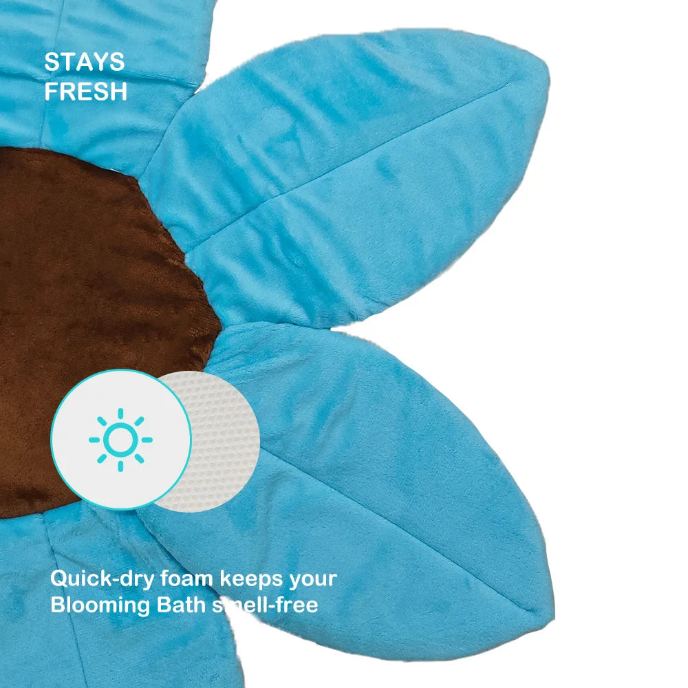 1PCS Baby Bath Pad for Infant Newborn | Soft Flower Petals for Sink Bathtub Essentials Shower | Bathtub Mat for Bathtub Tub Sink