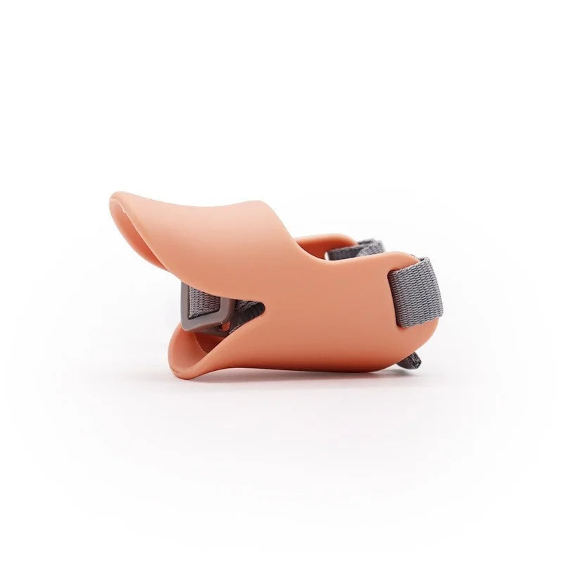 Adjustable Dog Silicone Duck Muzzle Anti Bite Stop Barking Pet Accessory Safe Small to Large Dog Mouthpiece Cover