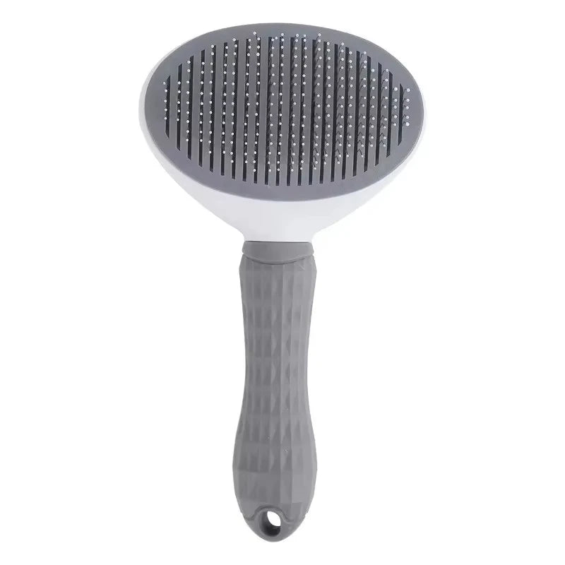 Dog Grooming Brush with Easy Clean Button | Home Pet Hub