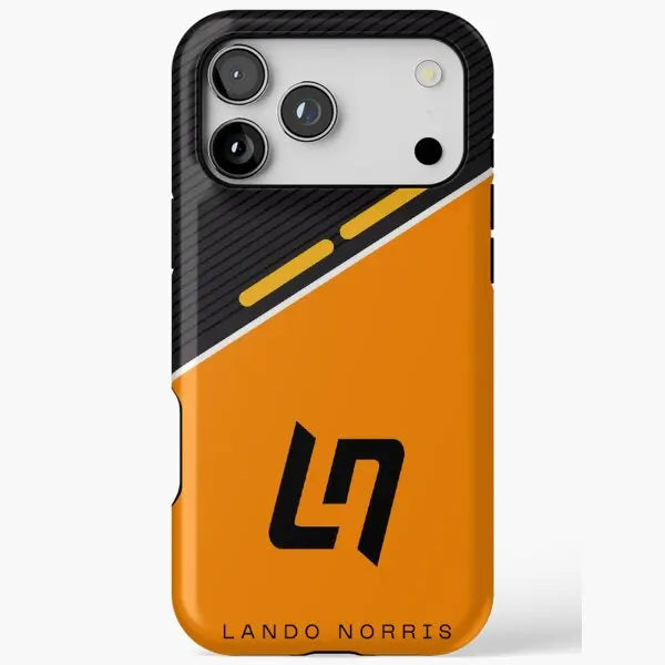 Racer L-Lando N-Norris 4 Phone Case for iPhone 17 16e 16 15 14 13 12 11 X XS XR XSMAX 7 8 Air Pro Max Plus Luxury Double-layer
