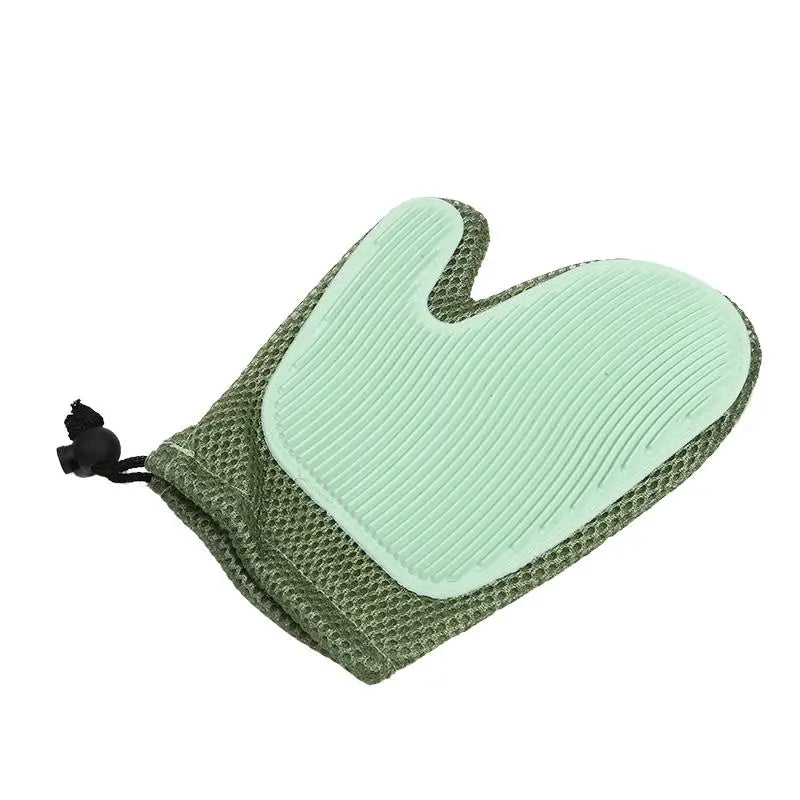 Pet Grooming Glove – Double‑Sided Hair Remover & Massage Brush