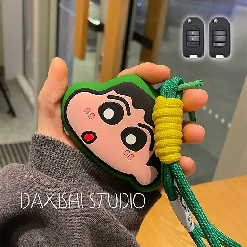 Car Key Storage Cartoon Keychain Cute Car Decoration