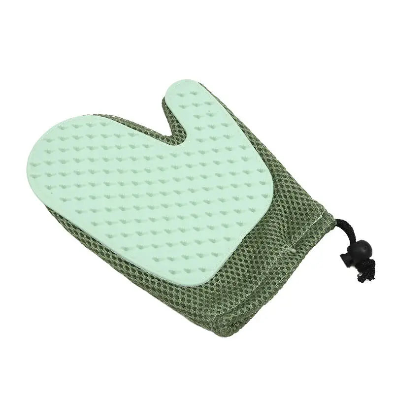 Pet Grooming Glove – Double‑Sided Hair Remover & Massage Brush