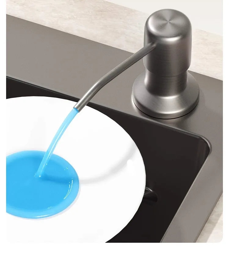 Kitchen Vegetable Basin, Large Sink, 304 Stainless Steel Countertop Sink, Dishwasher, Household Thickened Vegetable Sink