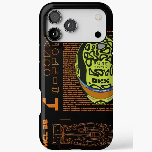 Racer L-Lando N-Norris 4 Phone Case for iPhone 17 16e 16 15 14 13 12 11 X XS XR XSMAX 7 8 Air Pro Max Plus Luxury Double-layer