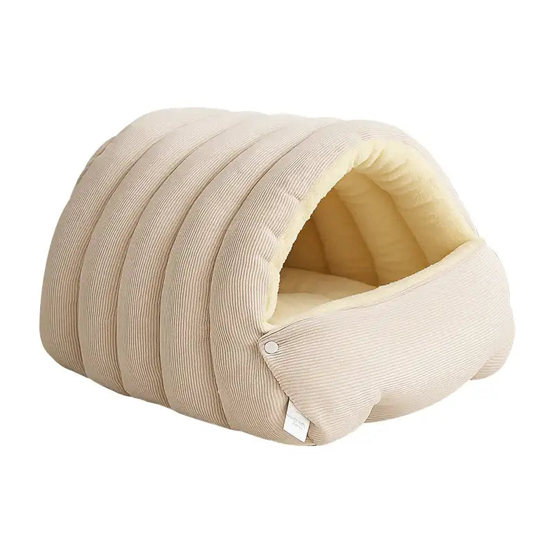 Warmth Cozy Comfort  Plush Pet Cave