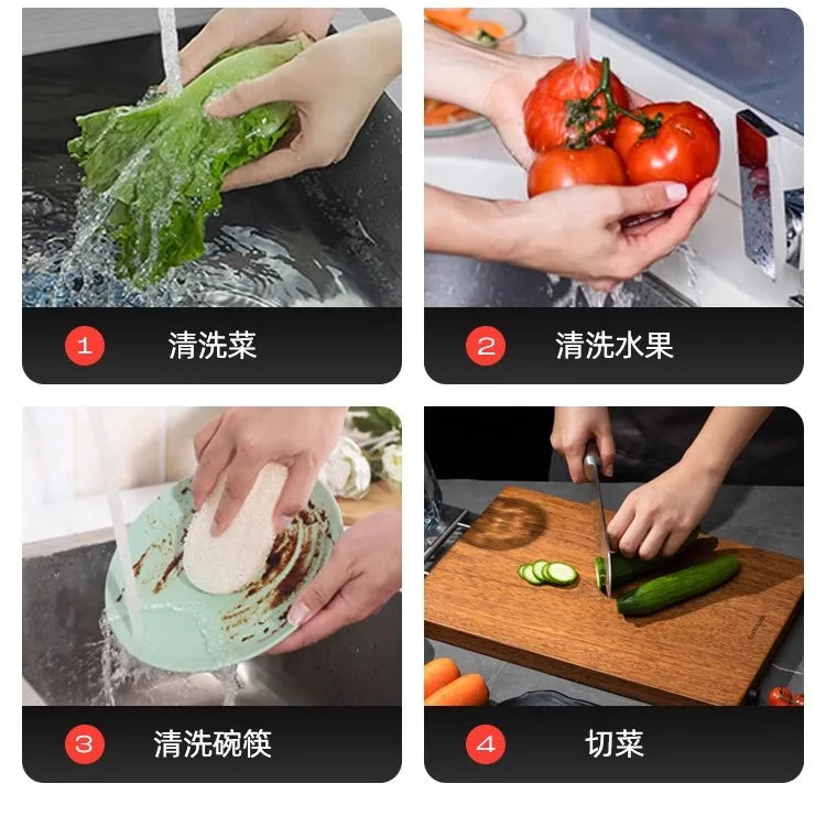 Kitchen Vegetable Basin, Large Sink, 304 Stainless Steel Countertop Sink, Dishwasher, Household Thickened Vegetable Sink