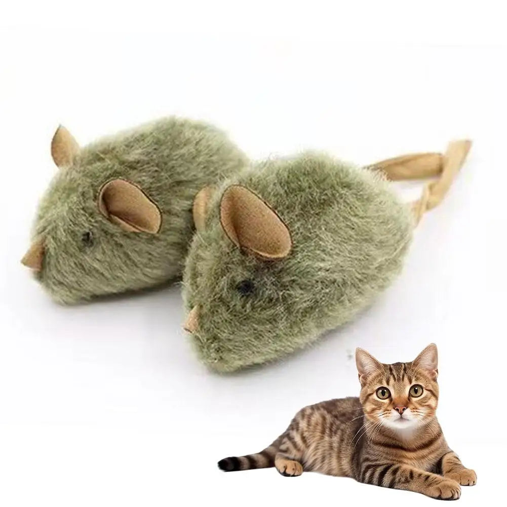 Electric Interactive Mouse Cat Toys Funny Plush Toy Smart Pet Interactive Movement Speak out Toys  Pet Cat Accessories