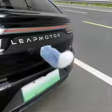 Electric vehicle Wigging tail Motorcycle Animal Tail Adjustable Motorbike Prank Gadget for Women Female Riders