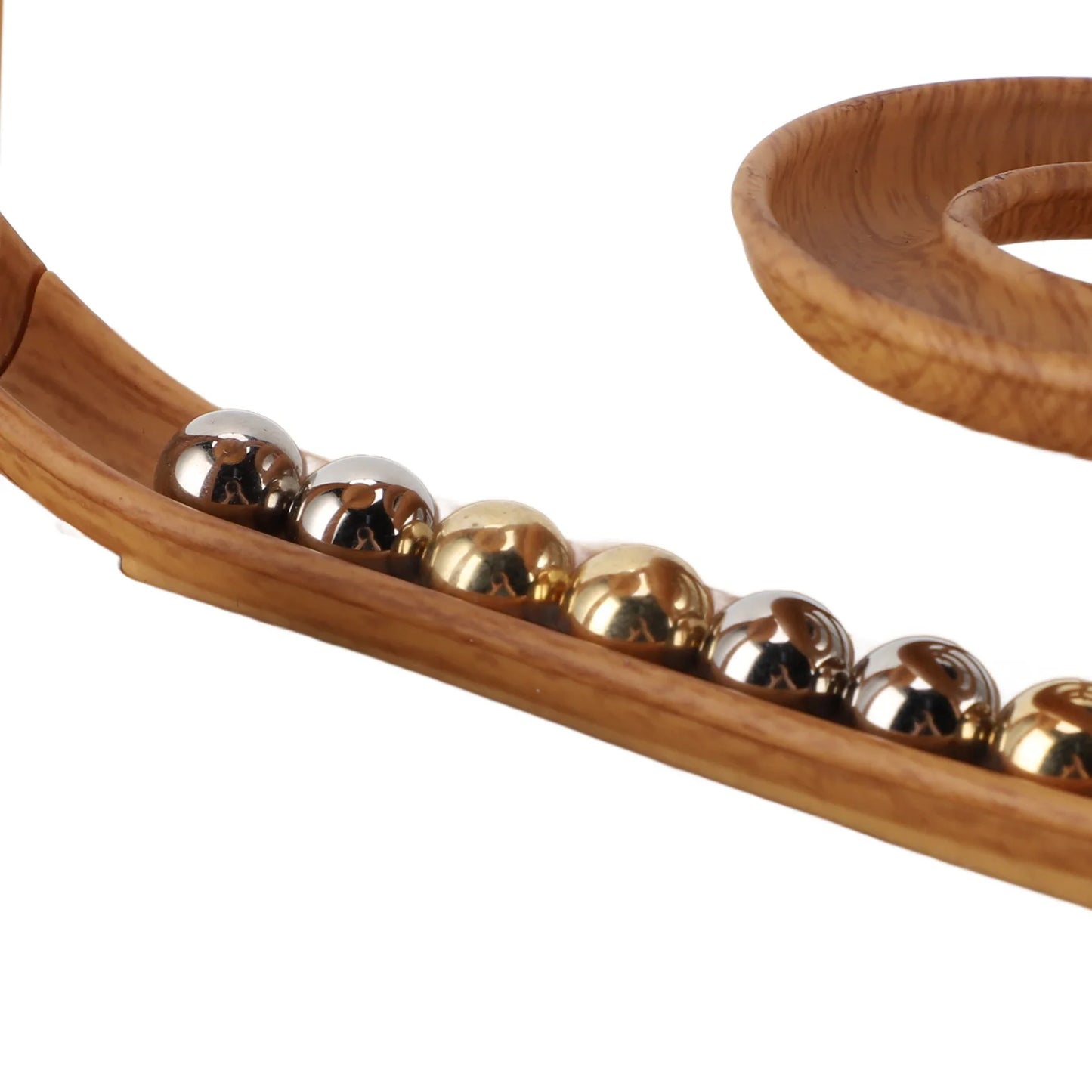 Rolling Perpetual Motion Machine – Kinetic Art Desk Toy & Relaxing Office Decor