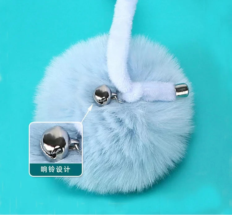 Pet Toy Interactive Cat Toys Funny Cat Stick Spring Rope Ball Plush Toy Interactive Play Training Toys Cats Supplies