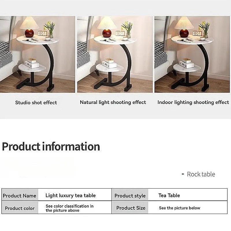 Sofa, Cabinets, Bedside Tables, Small Coffee Tables, Movable Small Side Tables, Leisure Small round Tables in the Living Room
