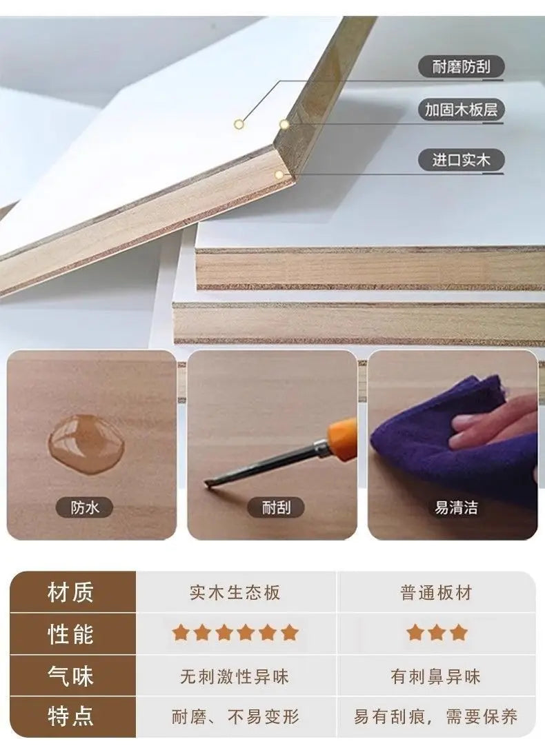 Solid Wood High-End Bedroom Furniture Luxury Modern Slate Multifunctional Side Cabinet Sofa Trolley Lift Capabilities Accessible