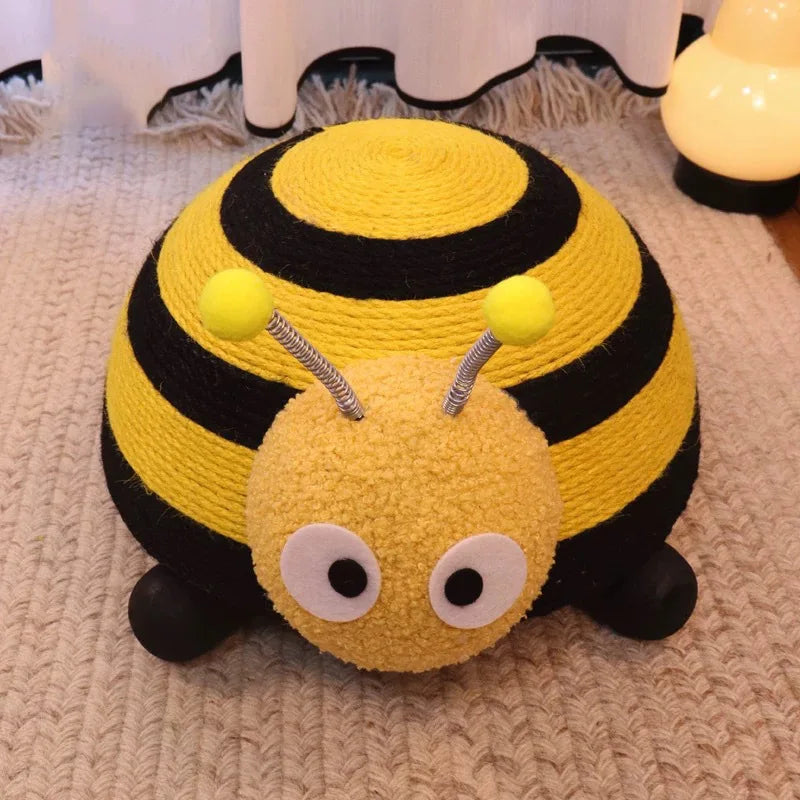 Turtle Shaped Cat Scratcher Natural Sisal Scratching Furniture Protector for Dog Cat Interactive Sisal Toy for Cats Pet Products