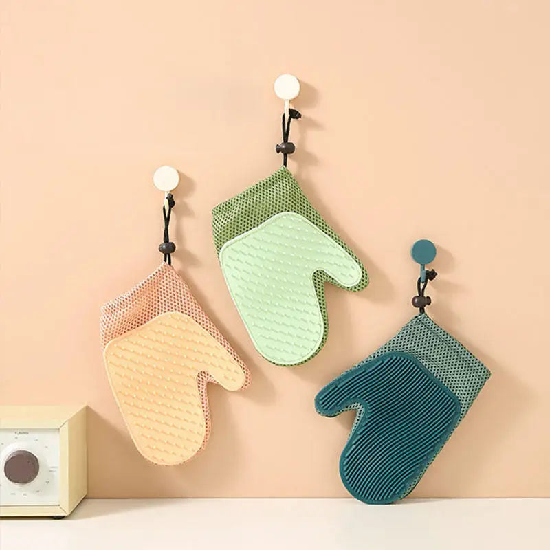 Pet Grooming Glove – Double‑Sided Hair Remover & Massage Brush