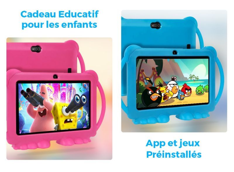 7-Inch Smart Kids Learning Tablet - Educational & Entertainment Edition