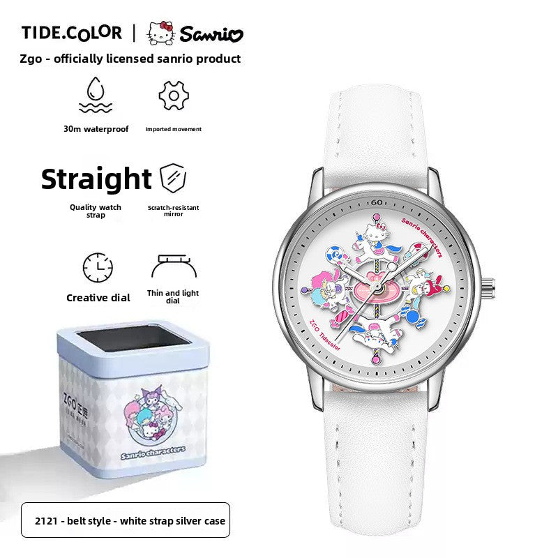 Sanrio Hello Kitty Rotating Quartz Watch