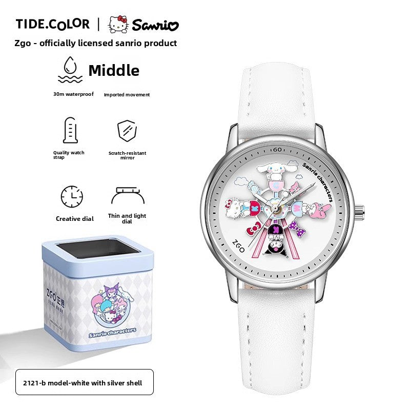 Sanrio Hello Kitty Rotating Quartz Watch