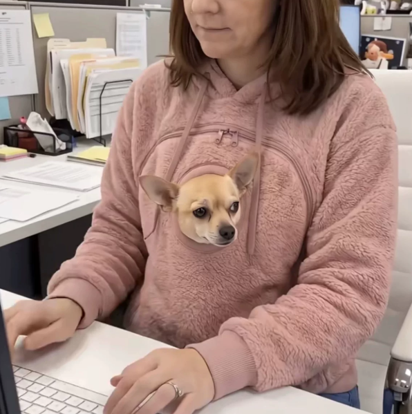 Thickened Warm Dog Holding Artifact