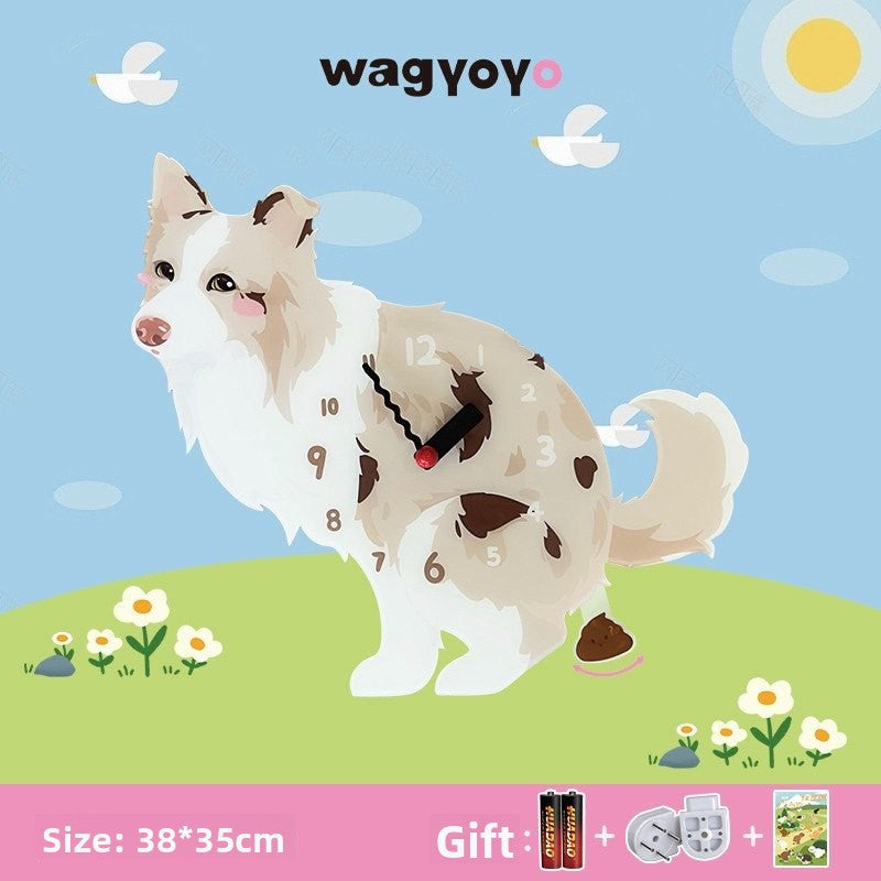 Pet Puppy Wall Clock