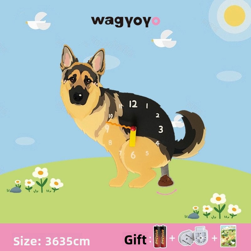 Pet Puppy Wall Clock