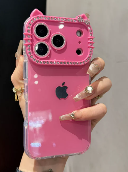 Flash Diamond Kt Cat Phone Case