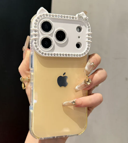 Flash Diamond Kt Cat Phone Case